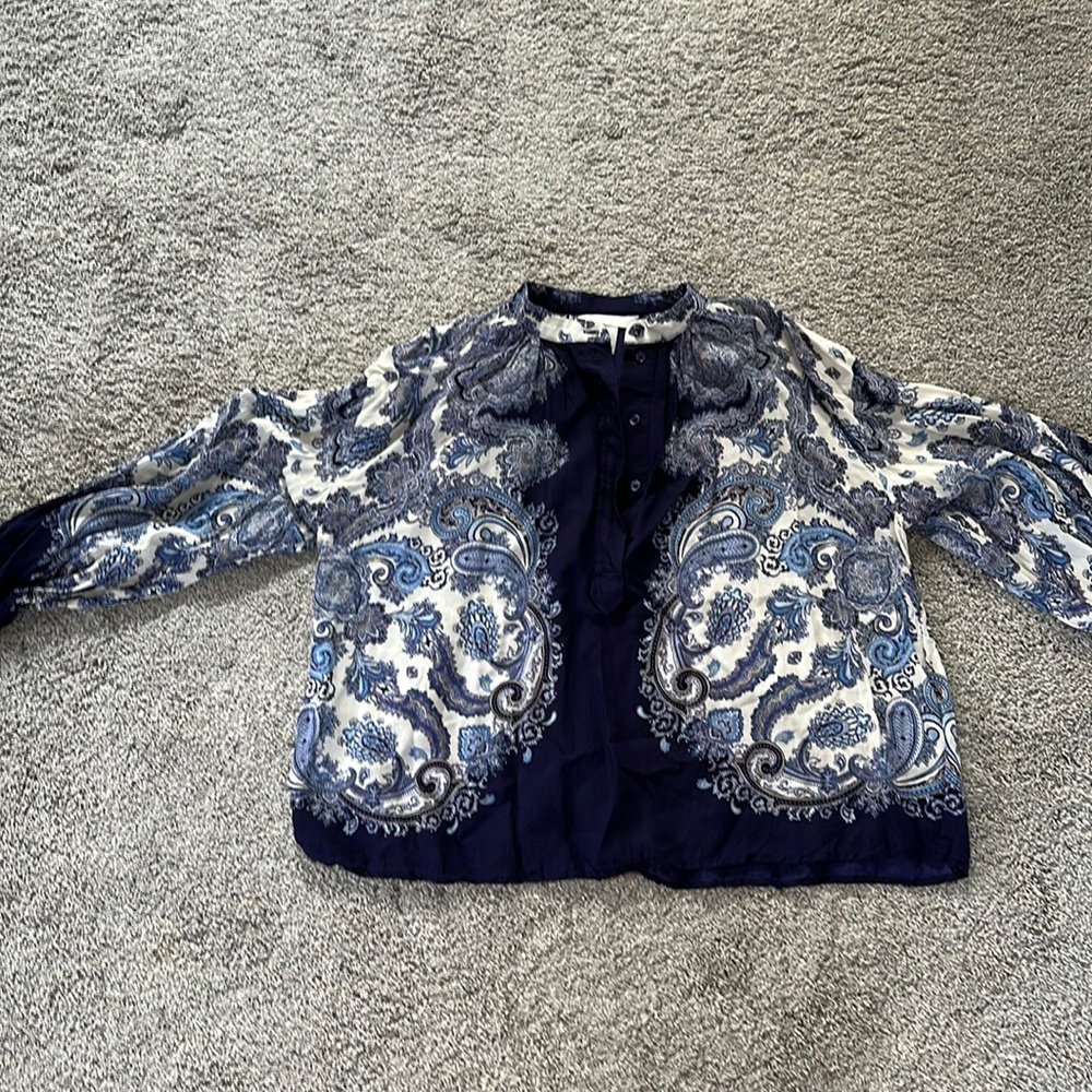 H&M paisley shirt